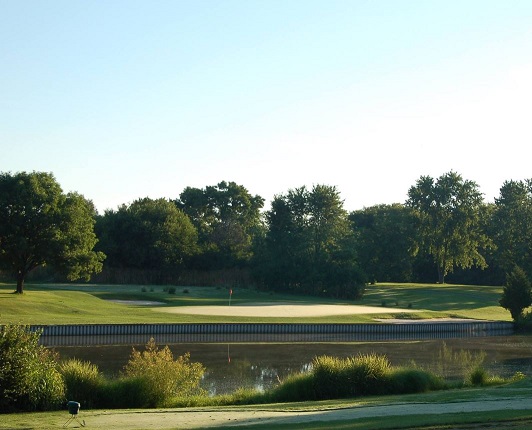 Golf Course Photo, Twin Base Golf Club, Wright Patterson AFB, Ohio, 45433