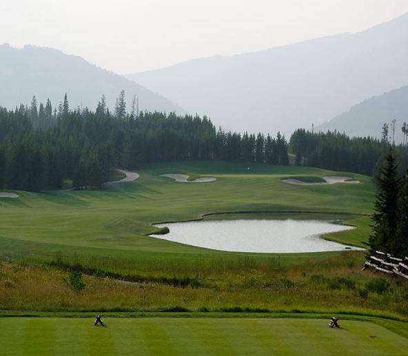 Golf Course Photo, Yellowstone Golf Club, Big Sky, Montana, 59106