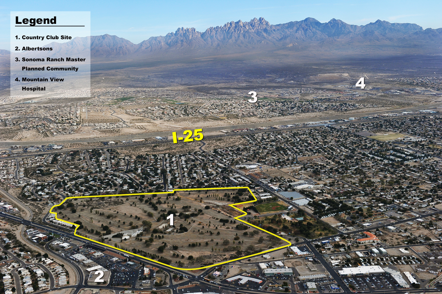 Golf Course Photo, Las Cruces Country Club, CLOSED 2011, Las Cruces, 88001 